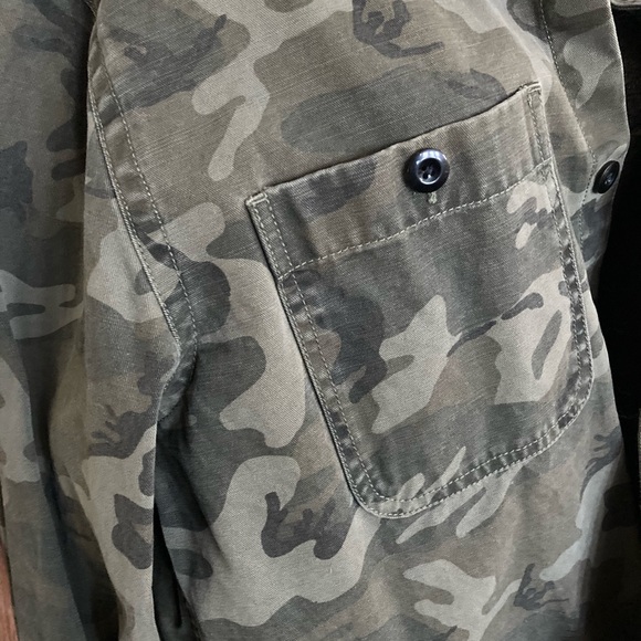 U.S. Army Jacket Button Down Camouflage Men’s Size Large - Picture 3 of 6